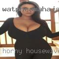 Horny housewives