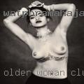Older woman clubs